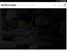 Tablet Screenshot of patrickdeen.com